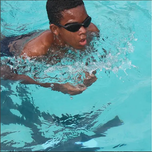 Sea Scouts swimming practice